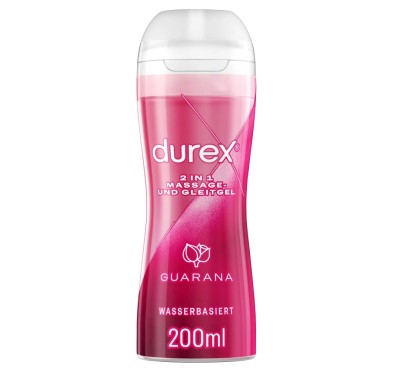 Durex Play 2in1 - Żel I Smar Do Masażu Guarana 200ml